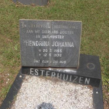 ESTERHUIZEN Hendrina Johanna 1955-1976
