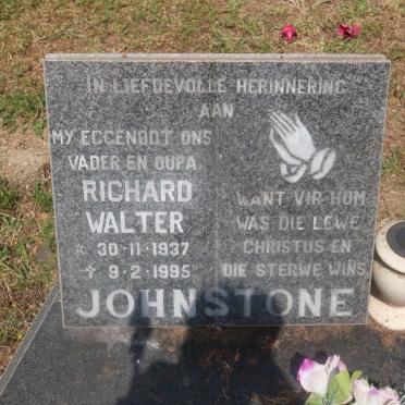 JOHNSTONE Richard Walter 1937-1995