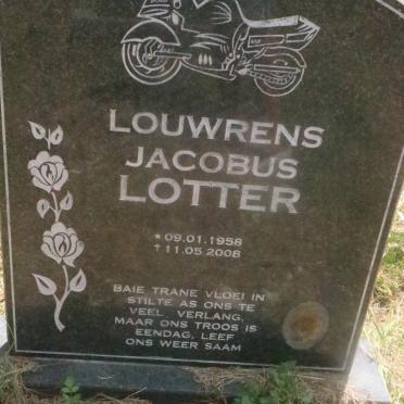 LOTTER Louwrens Jacobus 1958-2008