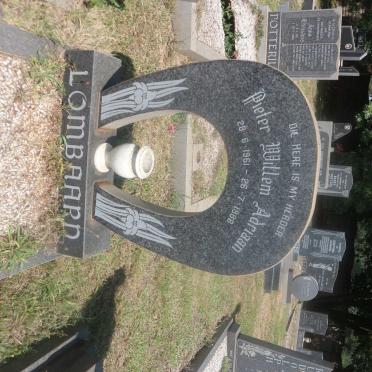 LOMBAARD Pieter Willem Adriaan 1961-1988