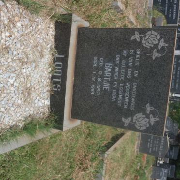 LOOTS Bartjie 1943-1984