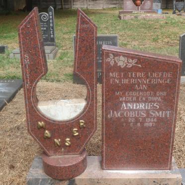 MANSER Andries Jacobus Smit 1944-1997