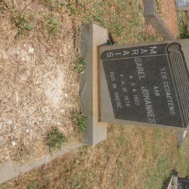 MARAIS Sarel Johannes 1937-1976
