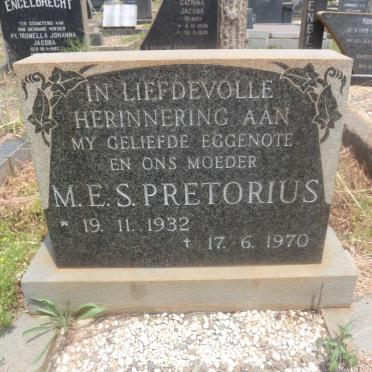 PRETORIUS M.E.S. 1932-1970
