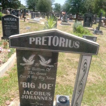 PRETORIUS Jacobus Johannes 1961-2016