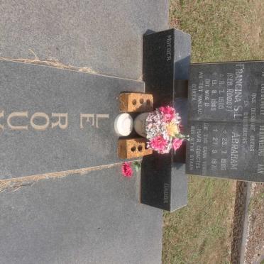 ROUX Abraham, le 1905-1970 &amp; Francina S.L. ROODT 1905-1989