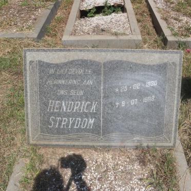 STRYDOM Hendrick 1930-1988