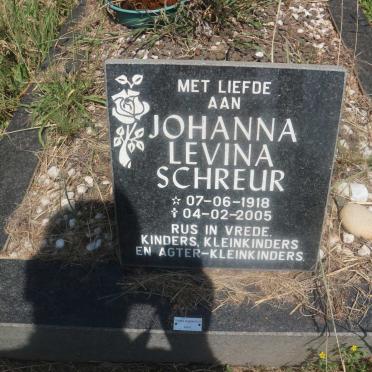 SCHREUR Johanna Levina 1918-2005