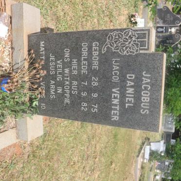 VENTER Jacobus Daniel 1975-1982