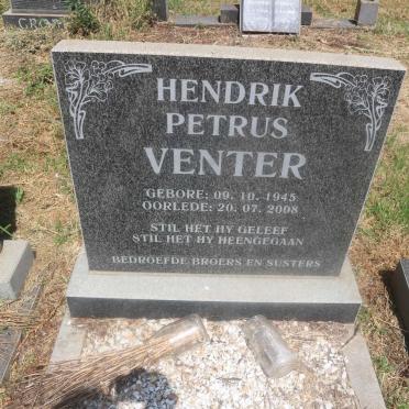 VENTER Hendrik Petrus 1945-2008