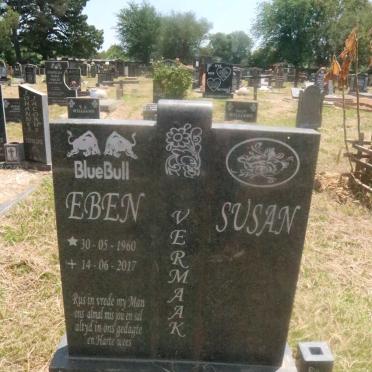 VERMAAK Eben 1960-2017 &amp; Susan