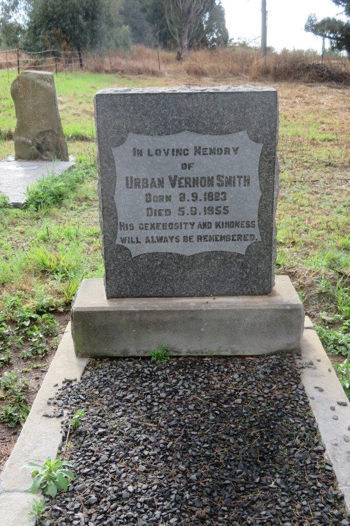 SMITH Urban Vernon 1883-1955