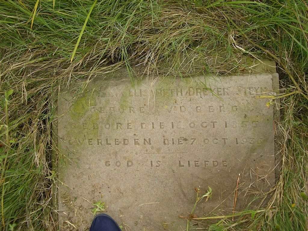 STEYN Elizabeth Dreyer nee V.D. BERG 1855-1936