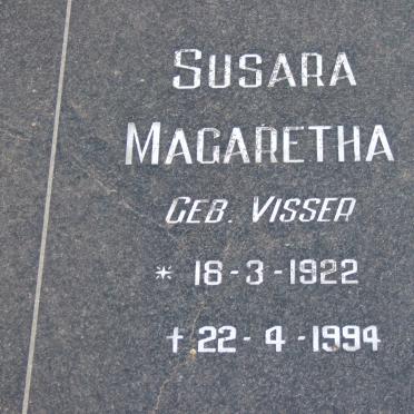 BREYTENBACH Susara Magaretha VISSER 1922-1994