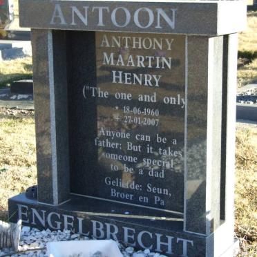 ENGELBRECHT Anthony Maartin Henry 1960-2007