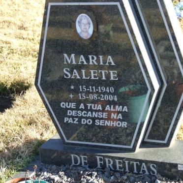 FREITAS Maria Salete, de 1940-2004