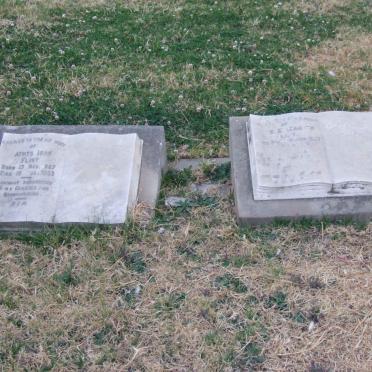 FLINT Mathys Isak 1887-1963 &amp; Jane Elizabeth 1897-1936