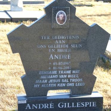 GILLESPIE Andre 1967-2002