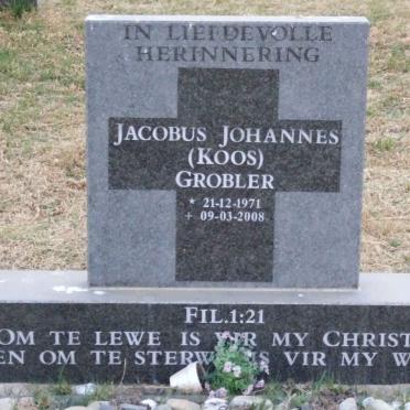 GROBLER Jacobus Johannes 1971-2008