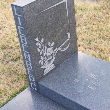 LIEBENBERG Nic 1927-1980 