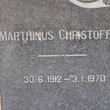 SCHEEPERS Marthinus Christoffel 1912-1970 &amp; Susanna Magdelena D. V.D. HOVEN 1911-1969