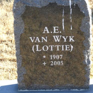 WYK A.E., van 1907-2005