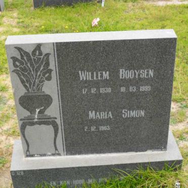 BOOYSEN Willem 1930-1999 :: SIMON Maria 1963-