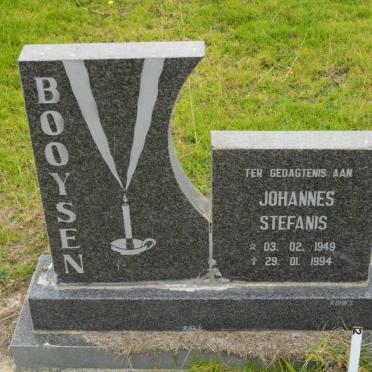 BOOYSEN Johannes Stefanus 1949-1994