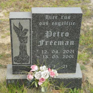 FREEMAN Petro 2001-2001