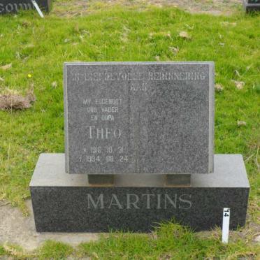 MARTINS Theo 1916-1994