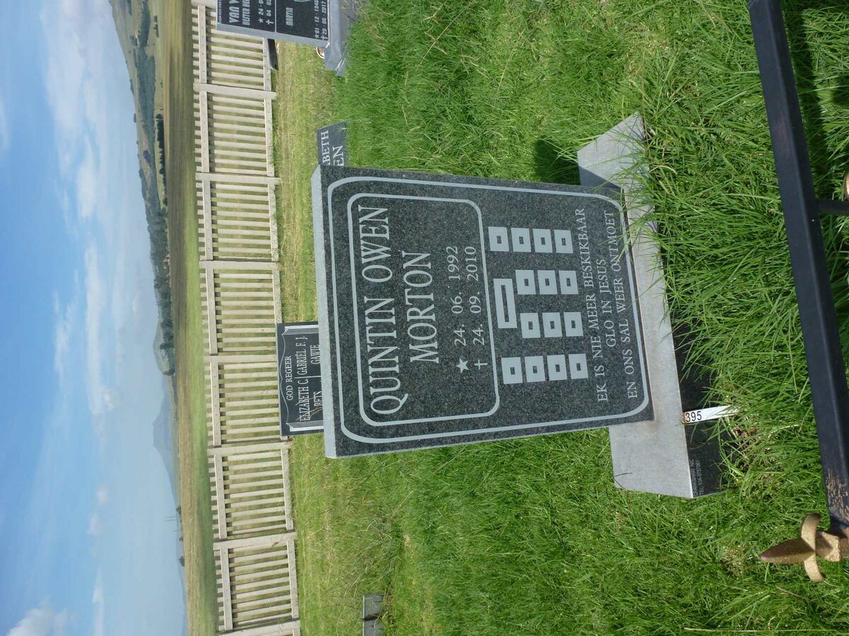 MORTON Quintin Owen 1992-2010