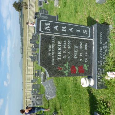 MARAIS Piet 1930-2016 &amp; Tiekie 1938-2002