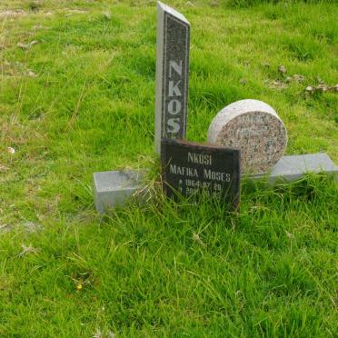 NKOSI Mafika Moses 1964-2001