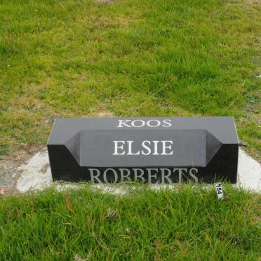 ROBBERTS Koos &amp; Elsie
