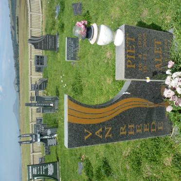 RHEEDE Piet, van 1930-2005 &amp; Alet 1945-2014