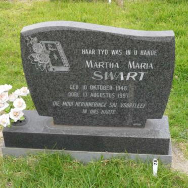 SWART Martha Maria 1946-1997