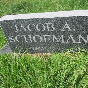 SCHOEMAN Jacob A. 1945-2013