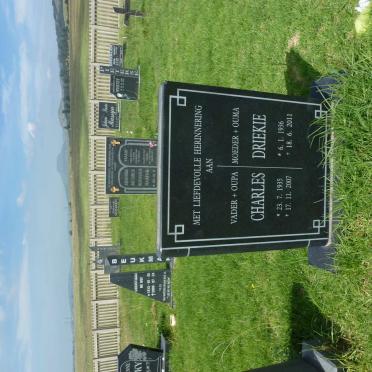 ? Charles 1935-2007 &amp; Driekie 1936-2011