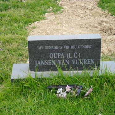 VUUREN L.C., Jansen van