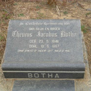 BOTHA Theunis Jacobus 1948-1967