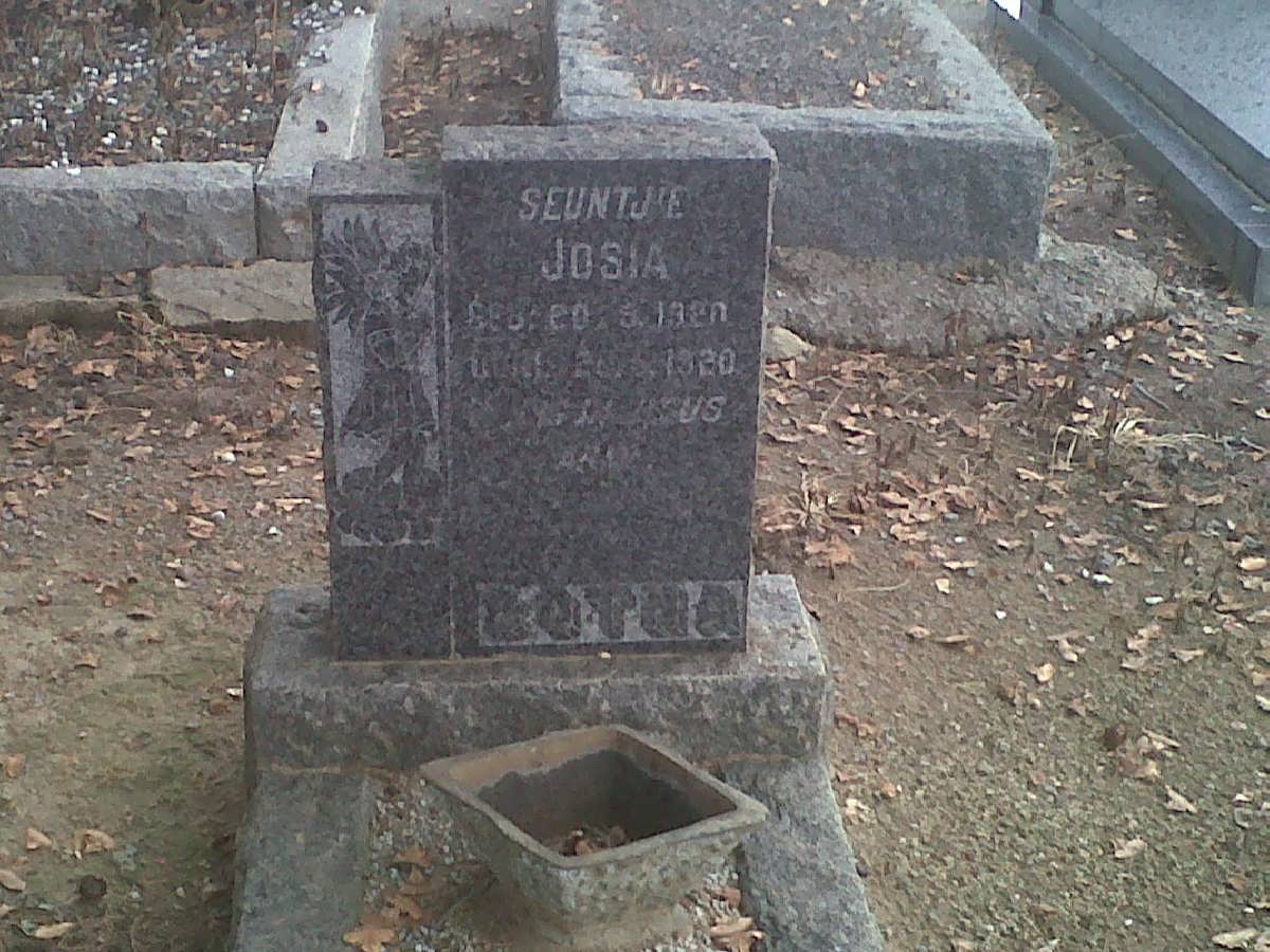 BOTHA Josia 1920-1920