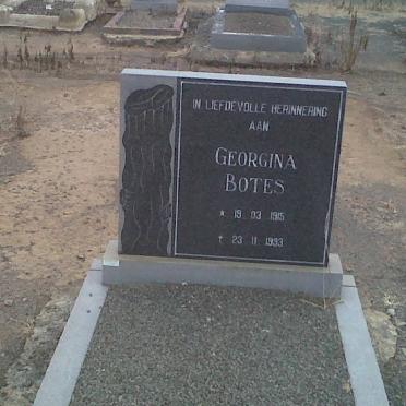 BOTES Georgina 1915-1993