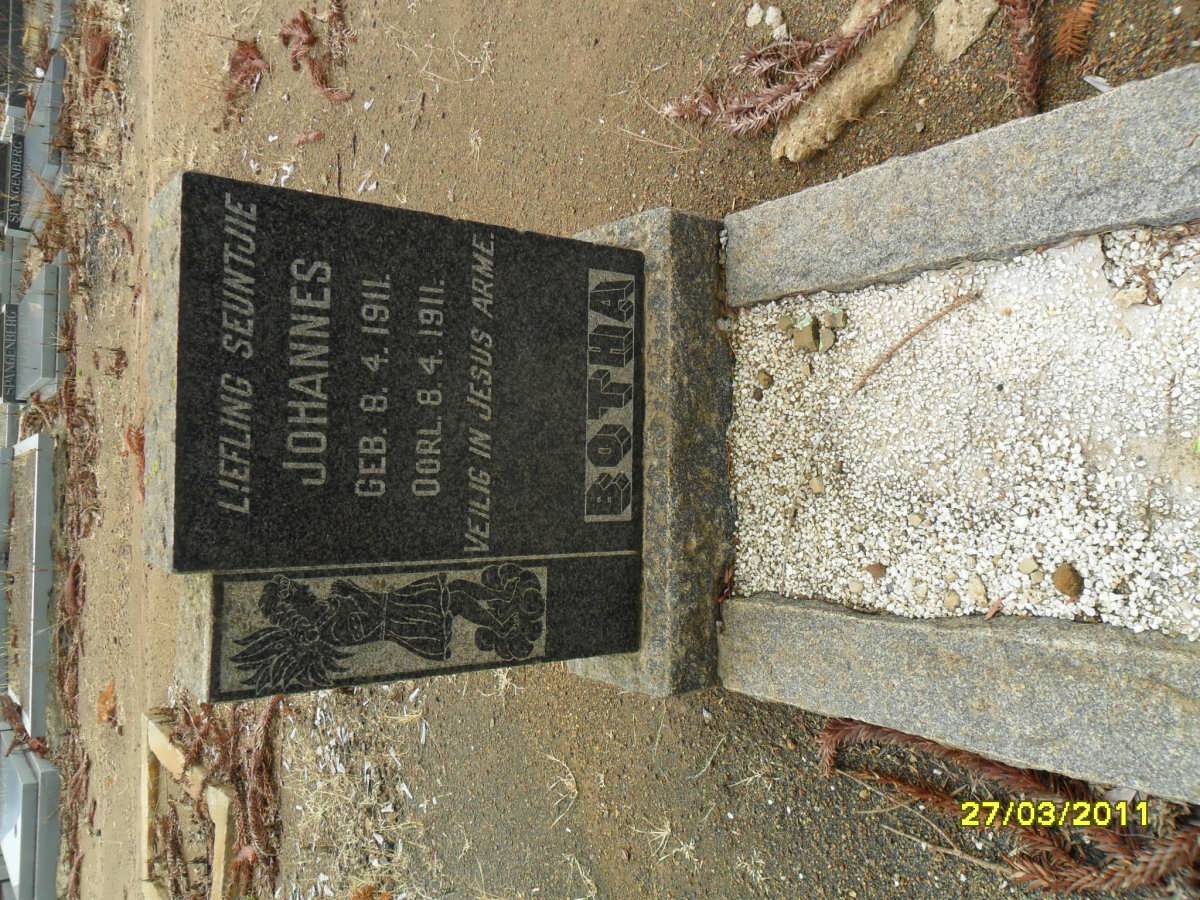 BOTHA Johannes 1911-1911