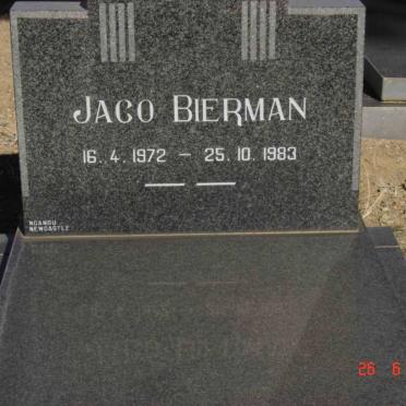 BIERMAN Jaco 1972-1983