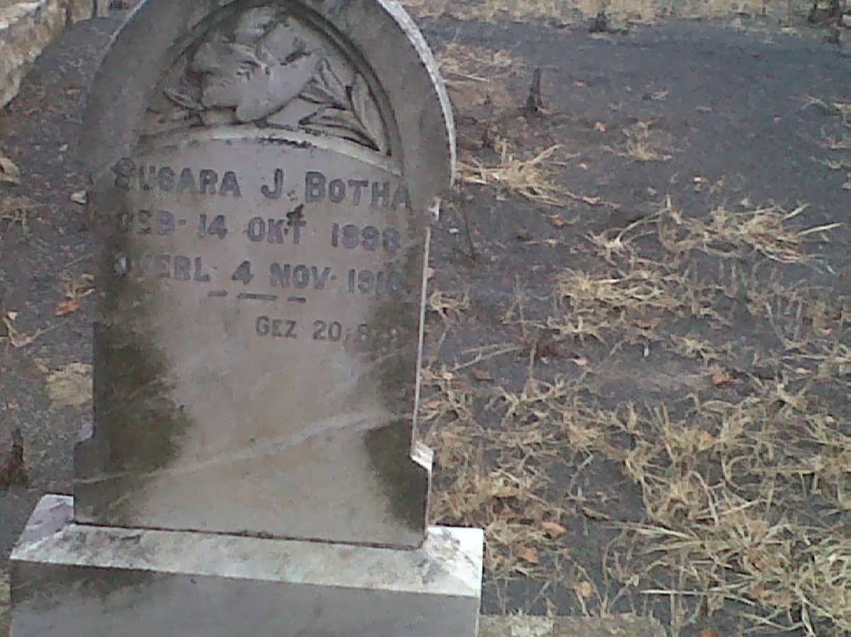 BOTHA Susara J. 1898-1918