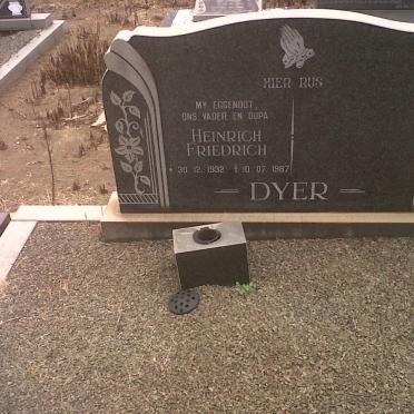 DYER Heinrich Friedrich 1932-1987