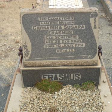 ERASMUS Catharina Susara nee SCHEEPERS 1868-1951