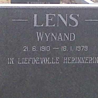 LENS Wynand 1910-1979