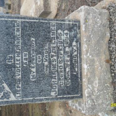 LANGE Johannes T., de 1865-1934