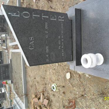 LÖTTER Cas 1926-1985